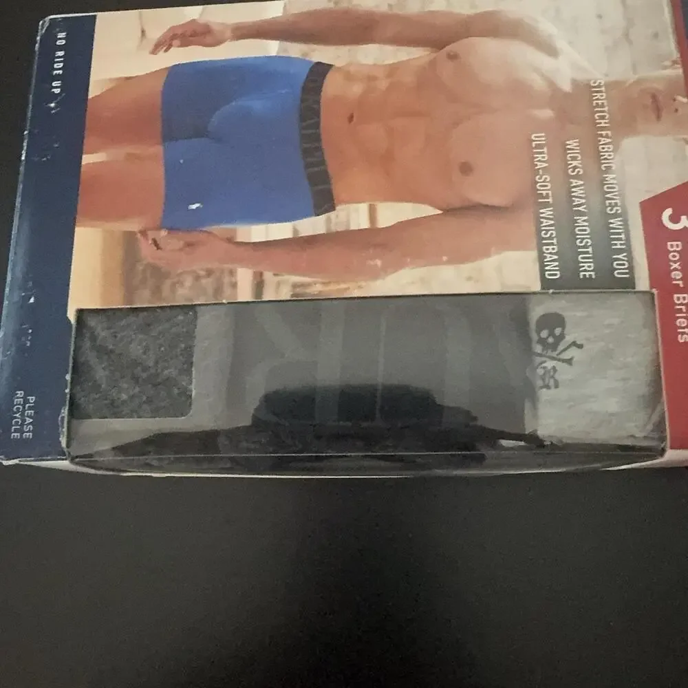 Polo Ralph Lauren Stretch Classic Fit Boxer Brief Mens Small Multi Grey 3 Pack